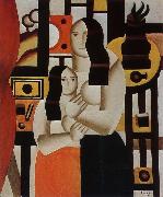 Fernard Leger The woman indoor oil painting on canvas